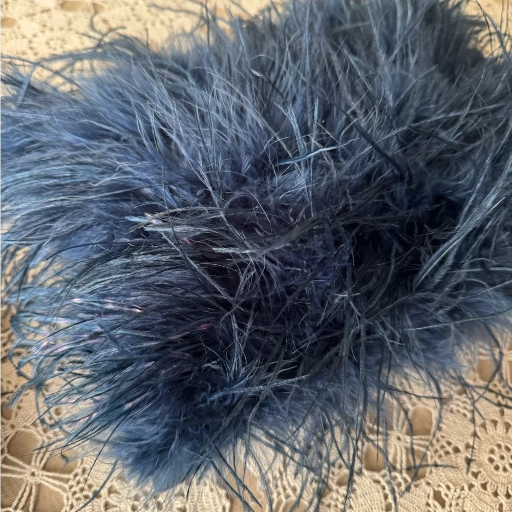 Donna Karan Midnight Feather Accent Pillow Size: 12” x 7” each - Picture 5 of 10